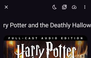 page when playing a specific audiobook
