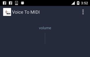 Voice to MIDI screenshot 1