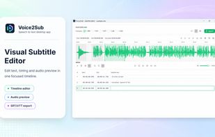 Voice2Sub screenshot 2