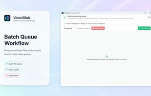 Voice2Sub screenshot 3