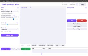 VoiceForge Studio screenshot 1