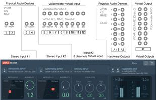 VB-Audio VoiceMeeter screenshot 1