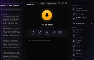 VoicePad AI screenshot 2