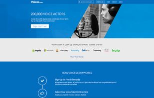 Voices.com screenshot 1