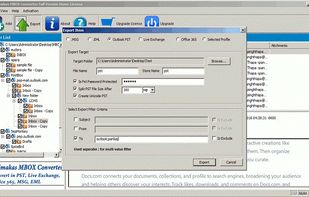 Voimakas MBOX Converter screenshot 1