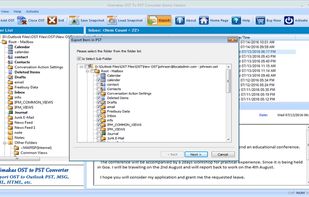 Voimakas OST to PST Converter Tool screenshot 1