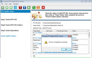 Voimakas Split PST screenshot 3