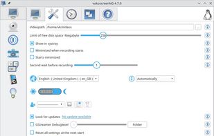 VokoscreenNG screenshot 1