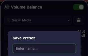 Volume Balance screenshot 2