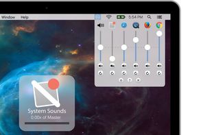 The menubar interface from the official website.