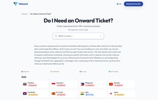 Flight route checker — select departure, destination, and travel date to get an instant quote for a real airline booking