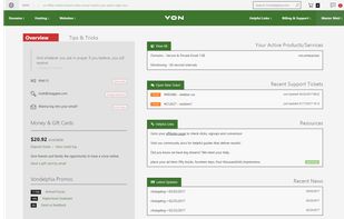 Client area page design on March 27th '17