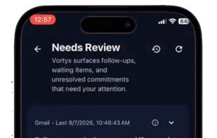 Review queue

Suggested open loops from connected tools are collected for review, where users can confirm, reject, or adjust each item.