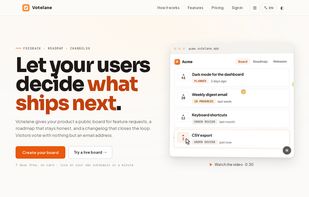 Landing page