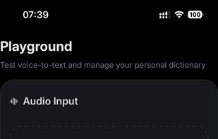 AI Playground: Instant recording with auto-optimization.