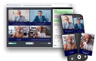 Multilingual Chat: Our intuitive chat allows you to communicate in writing in any language you want. Type your message and let our system take care of the rest, ensuring your message is received and understood correctly.