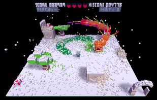 Voxatron screenshot 1