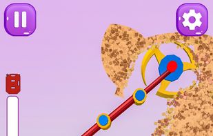 Voxel Crusher Excavator 3D screenshot 2