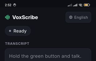 Android: the floating button types your words into any app