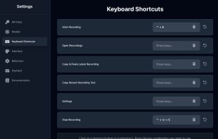 You can set up your custom keyboard shortcuts
