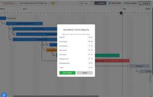 VPM Gantt-Sheet screenshot 2