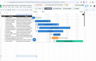 VPM Gantt-Sheet screenshot 3