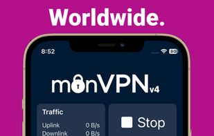 monVPN screenshot 2