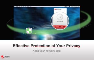 Trend Micro VPN screenshot 1