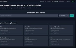 Where to watch screenshot 3