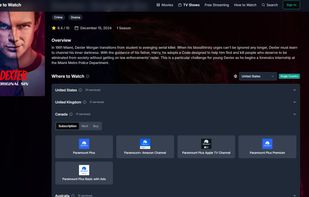 Where to watch screenshot 1