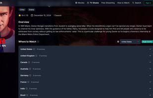 tv show/worldwide availability