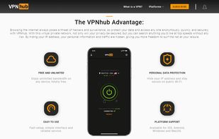 VPNhub screenshot 2