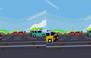 VR Crossy for Cardboard screenshot 2