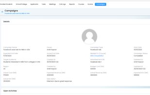 Campaigns in Vryno CRM