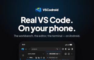 VSCodroid screenshot 1