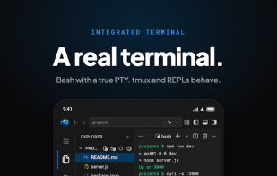 VSCodroid screenshot 1