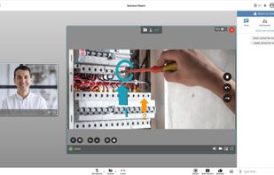 Annotate on live video stream with Augmented Reality.