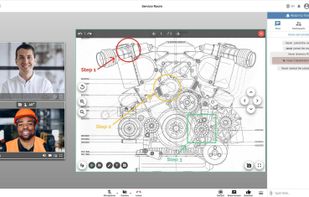 Annotate and collaborate easily on the same images, documents and 3D models with your team members.