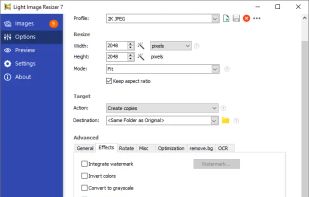 Light Image Resizer screenshot 2