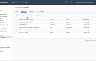 VMware vSphere screenshot 1