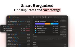 VST Manager screenshot 1