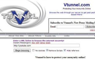 Vtunnel screenshot 1