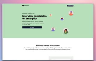 Vuescout landing page