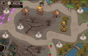 Vulcan's Tower defense screenshot 3