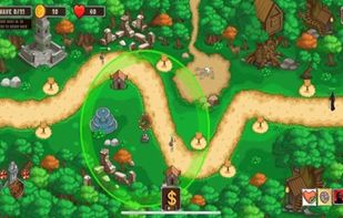 Vulcan's Tower defense screenshot 1