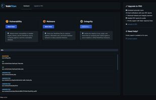 File integrity scanner