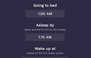 Wake Up Time screenshot 1