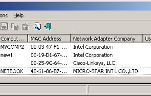 WakeMeOnLan screenshot 2