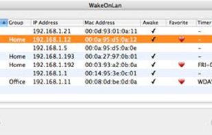 WakeOnLan screenshot 1