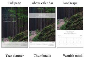 Wallcalendar screenshot 1